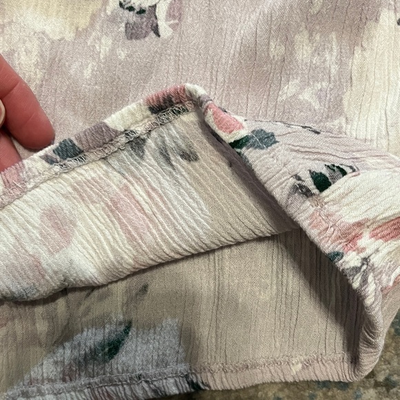 American Rag Floral Peasant Style Blouse - Picture 9 of 15